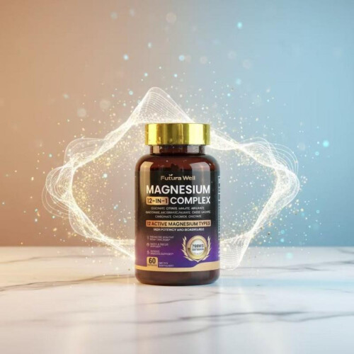 12-in-1 Magnesium Complex Capsules Multifunctional Magnesium Supplement for Sleep 1