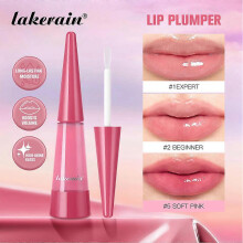 (Beginner) Lakerain Lip Plumper Deep Hydration Long-Lasting Nourishment High-Shine Gloss Shining Voluminous Finish Lip Moisturizing Liquid