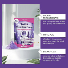 (4pcs) Toilet Bowl Cleaner Self Activating Miracles Powder Foam Deep Descaling Stain Remover Toilet Powder For Toilet Bowl Cleaning