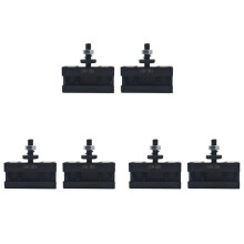 6 Pièces Séries 250-201 Porte-Outil une Changement Rapide Porte-Outil de Rotation et de Face pour Embouts D'Outil de Coupe de Coupe de Tour