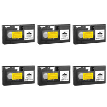 6X VHS-C-Kassettenkonverter für für RCA für VHS zu VHSC SVHS-C-Kassettenadapter, Nicht für 8 mm/MiniDV/Hi8