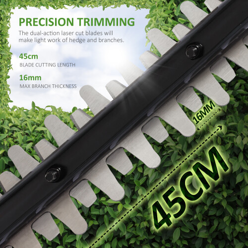 NETTA NETTA 12V Cordless Pole Hedge Trimmer 2