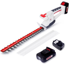 NETTA 20V Cordless Hedge Trimmer & Cutter with Battery & Charger