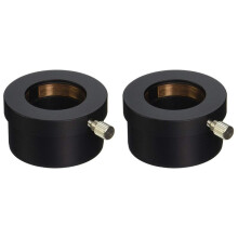 2X Télescope D'Astronomie Adaptateur D'Oculaire de 2 Pouces à 1,25 Pouce Adaptateur en Métal de 50,8 mm à 31,7 mm