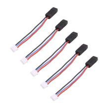 5pcs -4M Conversion Wire for -4M Battery General Market Chargers and Other Models Battery Male to Ph2.0 3p Female