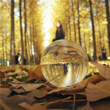 6X Transparent Couleur Verre Cristal Boule de Sphère de Guérison Photographie Props Boule Décor 30Mm