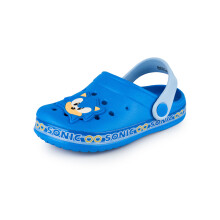 (11 UK Child) Sonic the Hedgehog Clogs (Boys Blue)