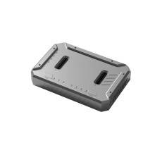 Base de Conexión para Disco Duro M.2 de Doble Bahía, Copia Sin Conexión NVMe/, Carcasa para SSD de 20 Gbps, Accesorios para Base de Conexión de