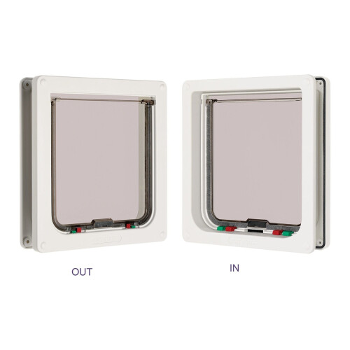 Pet Mate Cat Mate Large Cat Flap 221W White