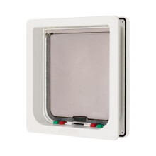 Dog Mate Small Dog Door 221W White