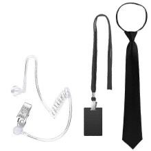 (child, Set 8) Secret Agent Style Eyewear and Neck Tie for Halloween Party Cosplay