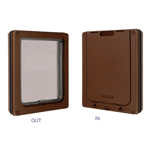 Pet Mate Dog Mate Medium Dog Door 215B Brown