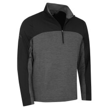 (M, Caviar) Callaway Mens Lux Touch Lightweight Stretch Aquapel Pullover Golf Sweater