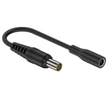 (7909) Laptop Power Cable 6.0x3.7 Female To Dc 5525 7406 4506 5521 4017 Jack Connector