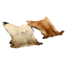 (1 Kg, XL Hairy Beef Skin) Superpet Natural For Dogs- Beef Meat Chews (By Weight)