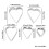Set 5 Heart Shaped Cookie Cutters 3