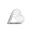 Set 5 Heart Shaped Cookie Cutters 4