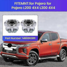 2Pcs 28 Teeth Car Front Wheel Clutch Locking Hub 4WD System Actuator for Mitsubishi for Pajero L200 Edition 0704