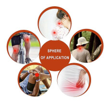 (2pcs) Red Pepper Hot Pain Relief Plaster Multipurpose Breathable Patches Professional