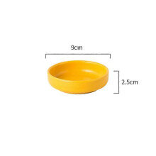 (G) Japanese Cute Ceramic sushi Taste Porcelain Nut Saucer Small Plate Mini Soy Sauce Seasoning Tableware Household Kitchen Supplies