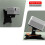 Multi Functional Projector Gimbal Desktop Bracket Lifting Bracket Wall Mounted Bracket 360 Degree Rotating Bracket Black 3