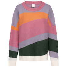 (16, Multi) Trespass Womens Oversized Knit Jumper - Bethanne