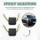 2Pcs Car Power Filter 12V Interference Proof Noises Reduction Reliable Stereo Power Supply Filter 7