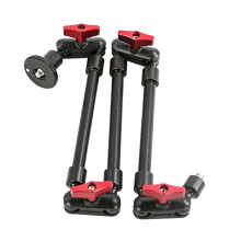 Three Folding Magic Articulated Arm Bracket for Smartphone Camcorder Action Camera Clamp Wall Mount Tablet Webcam