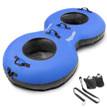 GoSports Heavy-Duty 2-Person Schwimmreifen mit Premium-Canvasbezug