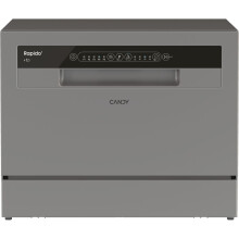 Candy CP 6E51LS-80 RapidO Free Standing Table Top 6 Place Dishwasher E