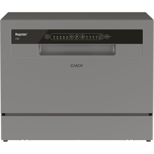 Candy Candy CP 6E51LS-80 RapidO Free Standing Table Top 6 Place Dishwasher E