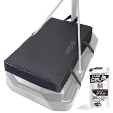GoSports Basketball Hoop Weight for Base - Stable, Clean, All-Weather Sandbag Cover- Sand Gel Included