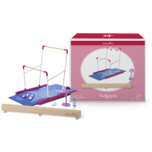 American Girl Truly Me, Muñeca de 18 pulgadas, Set de Gimnasia Dream Routine, 9 piezas, 5+ años