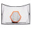 GoSports 10 ft x 7 ft PRO Replacement Golf Practice Hitting Net 1