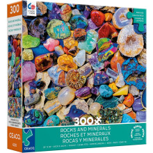 Ceaco - Stenar & Mineraler - 300 Översized Bitars Pussel