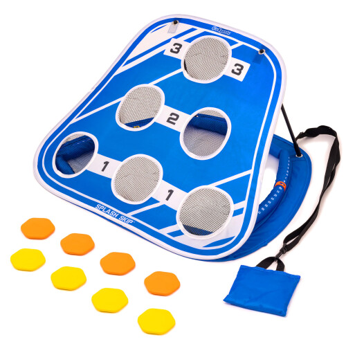 GoSports Splash Skip - Gioco Galleggiante di Cornhole per Piscina