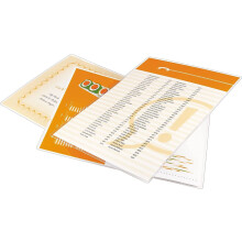 Feuilles de laminage GBC, pochettes thermiques, format lettre, 5 mil, HeatSeal UltraClear, 100 unités (3200587)