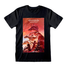 (XXL, Black) Horizon Unisex Adult Key Art T-Shirt
