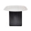 Bolivia 220cm White Marble Oval Dining Table 3
