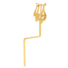 Saxophone Music Clip Alto Saxophone Marching Music Clip Portable Music Clip (Long) Gold