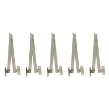 5X Furniture Charnière de Support de Couvercle Rabattable pour Porte de Placard