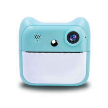 HD MiniPrint Camera Children'S Print Camera Thermal Print Digital Camera Digital Camera Suitable for Girl Boy Children,B