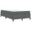 VidaXL vidaXL Boxspringbett Dunkelgrau 120 x 200 cm Stoff 4
