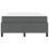 VidaXL vidaXL Boxspringbett Dunkelgrau 120 x 200 cm Stoff 7