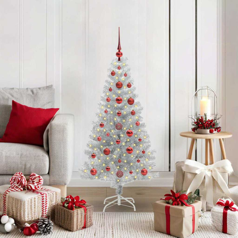 B&Q - Christmas Tree Silver 120 Cm Pet - Image 2