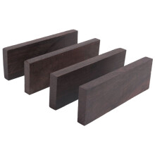 4 Piezas de Tablero en de Madera de Ébano Sin Terminar para Accesorios de Guitarra de Bricolaje, Guitarra Eléctrica, Guitarra, Guitarrista