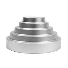 Record Weight Clamp Audio LP Vinyl Turntables Disc Stabilizer for LP Vinyl Turntables CD Player Silver