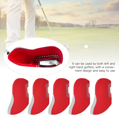 Golf Club Hülle Transparent Fenster 10x 2