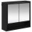 VidaXL vidaXL Badezimmermöbel-Set 3 stk. Schwarz Eichen-Optik 65 x 33 x 60 cm 7
