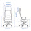 IKEA MARKUS Ergonomic Office Chair 62x60x140 cm 2